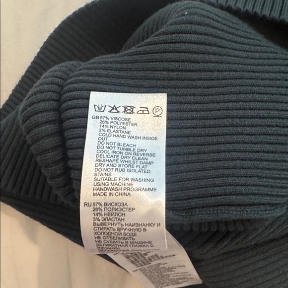 Reiss Lara off shoulder Teal dress - Picture 11 of 12